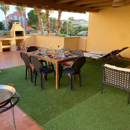 Ferienwohnung 1ªlinea-50M De Playa-210M2 Utiles-Bbq Privada-Vistas Al Mar-3 Terrazas Dénia Exterior foto
